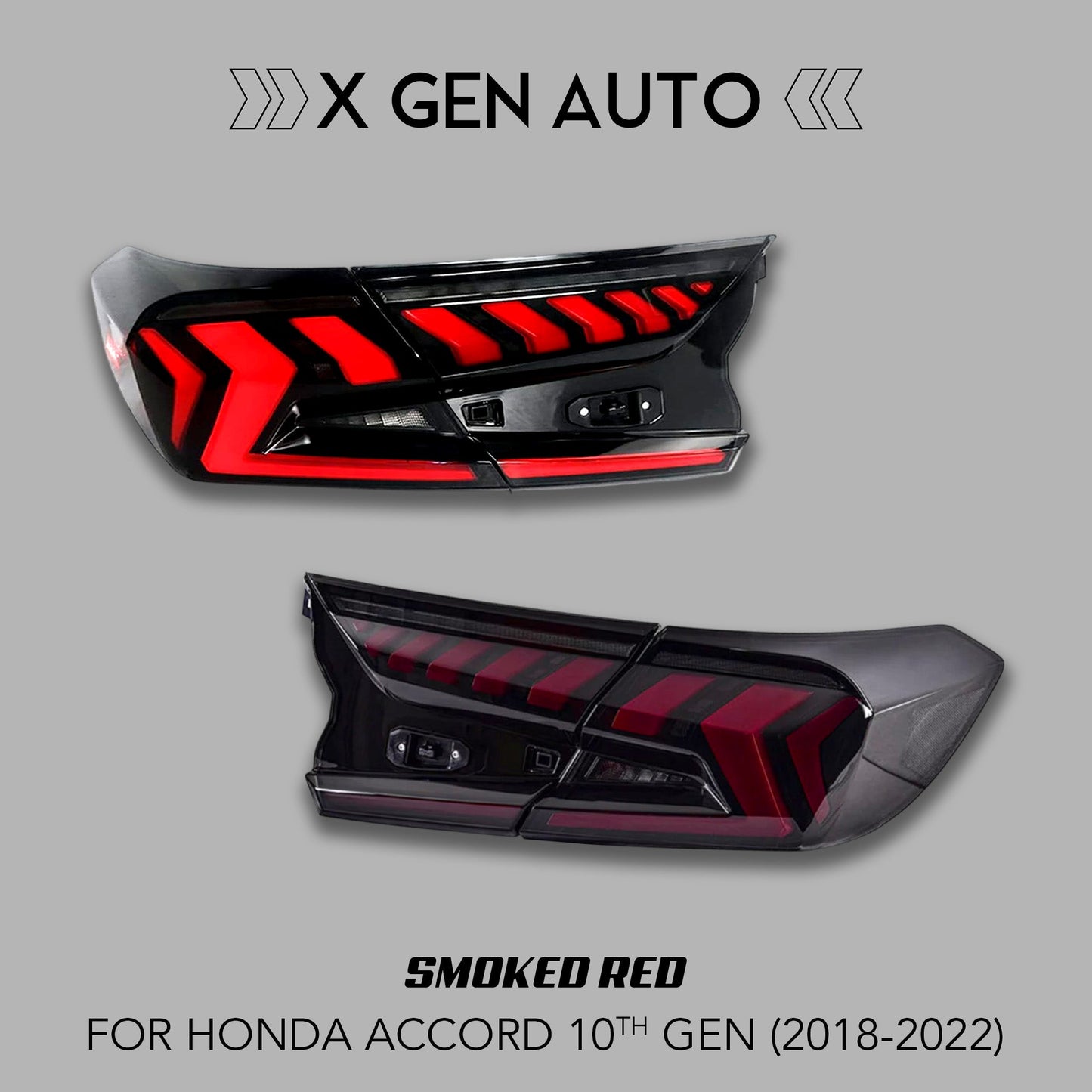 V10 "E - TRON" TAIL LIGHTS - XGENAUTO