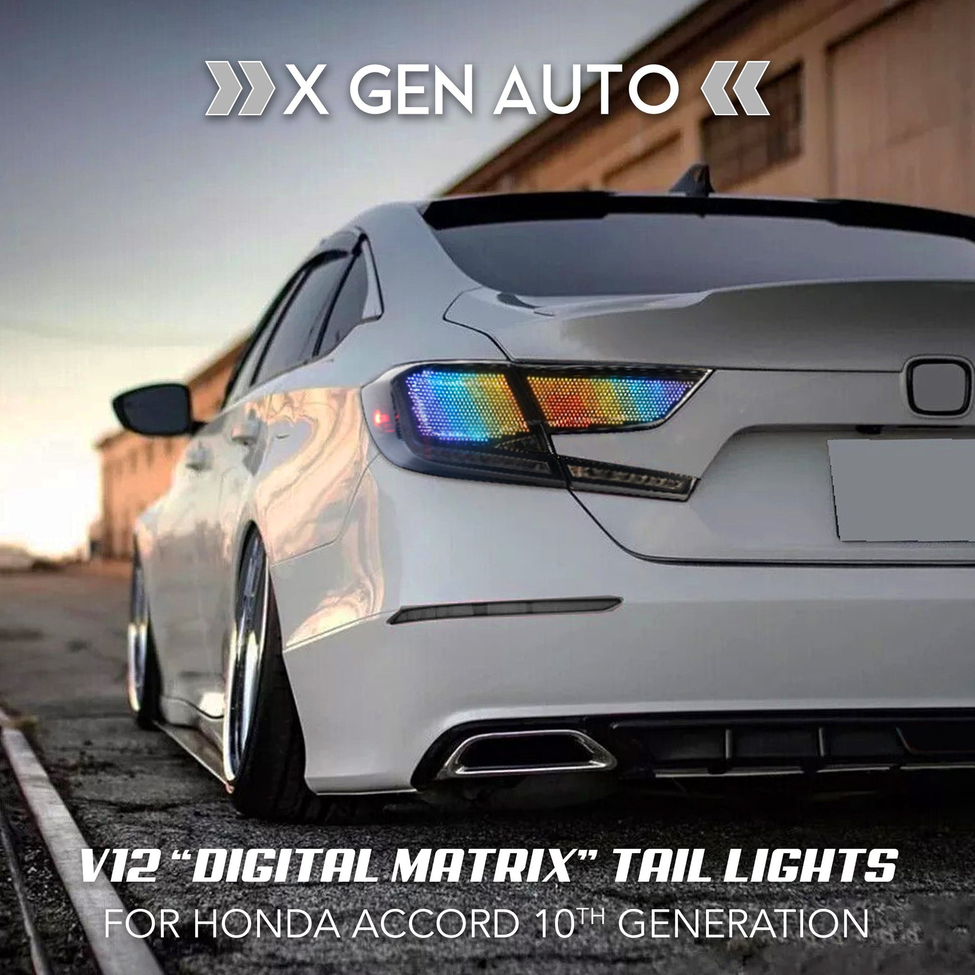 V12 "DIGITAL MATRIX" FULL LED TAIL LIGHTS - XGENAUTO