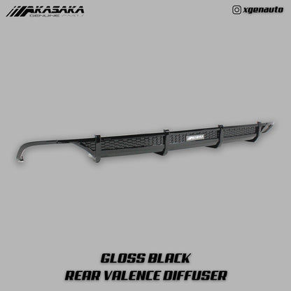 [ACCORD X] AKASAKA© REAR VALENCE DIFFUSER V1