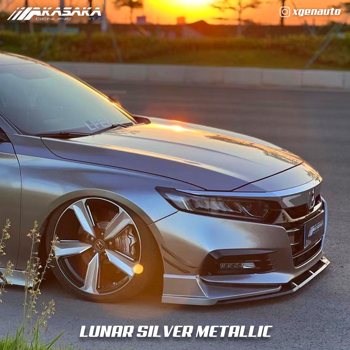 [ACCORD 2018-2020] AKASAKA© FRONT LIP KIT