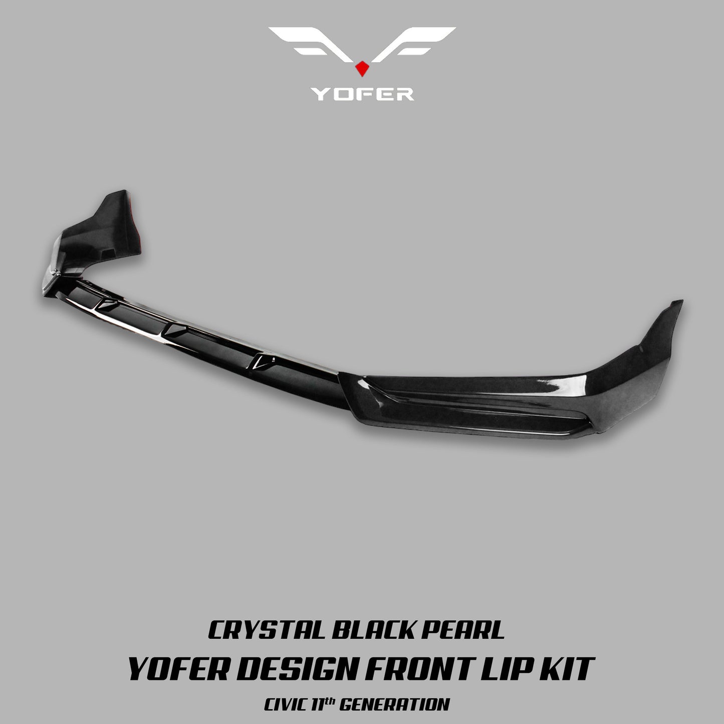 [CIVIC 11TH] YOFER DESIGN© FRONT LIP KIT V1