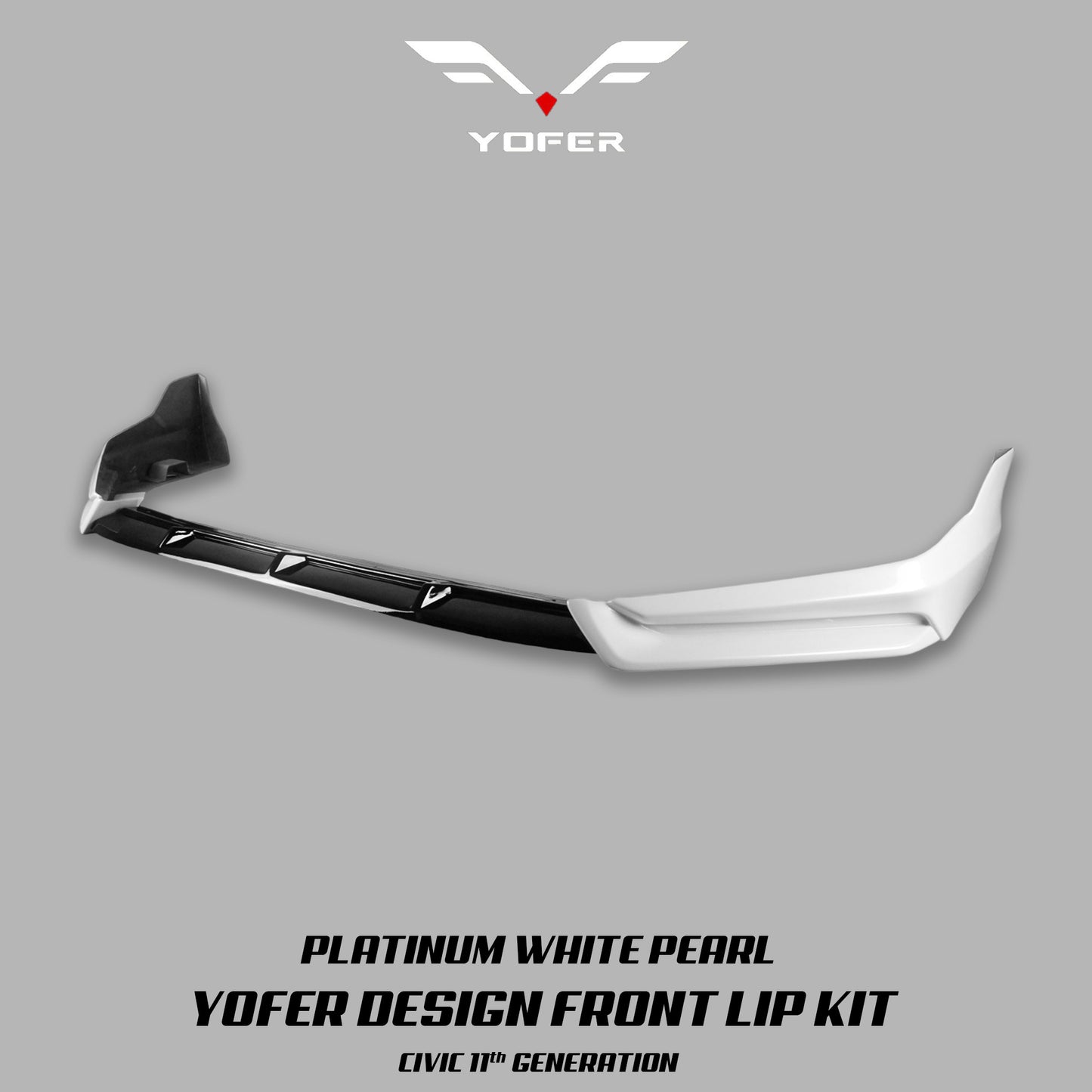 [CIVIC 11TH] YOFER DESIGN© FRONT LIP KIT V1