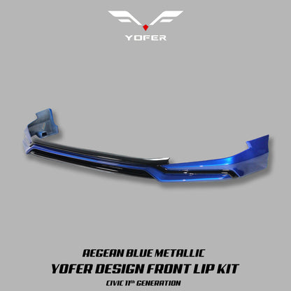 [CIVIC 11TH] YOFER DESIGN© FRONT LIP KIT V2