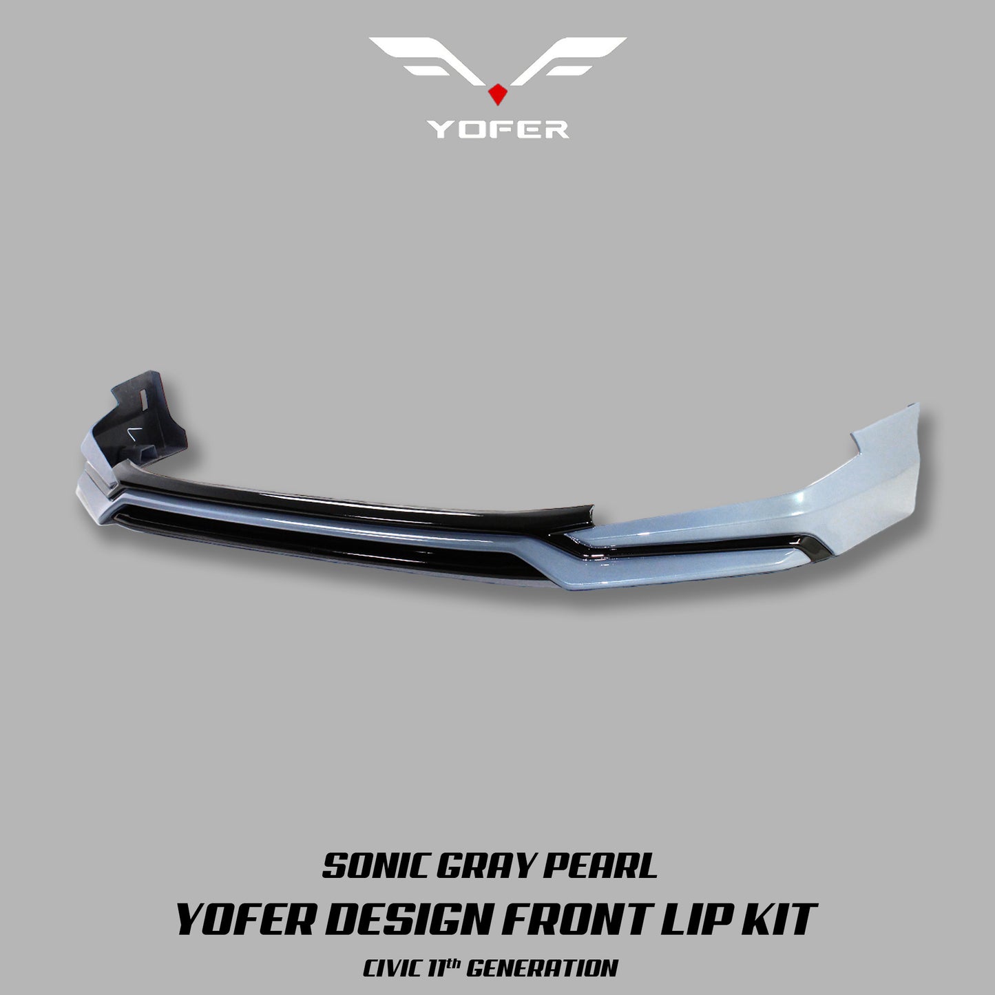 [CIVIC 11TH] YOFER DESIGN© FRONT LIP KIT V2