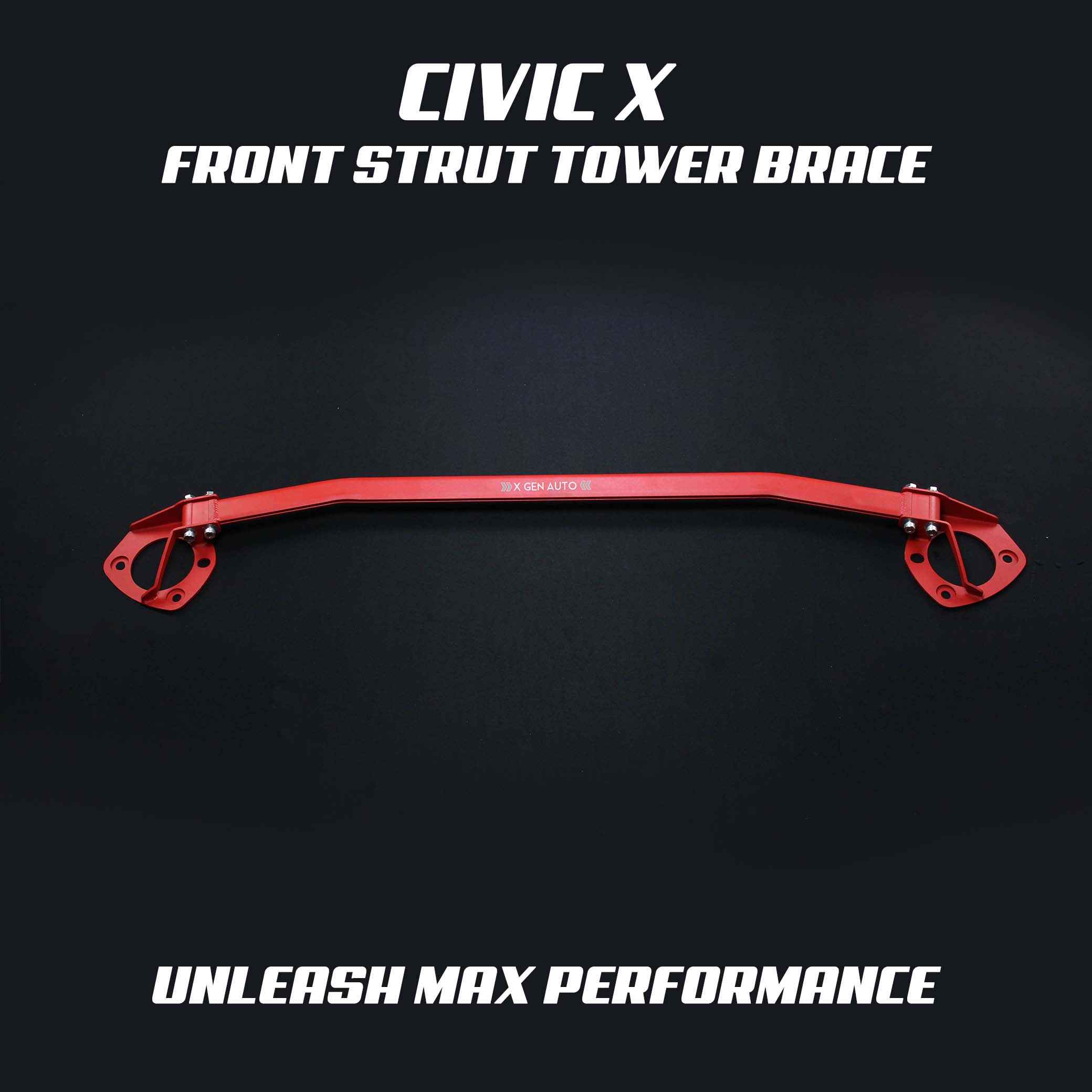 [CIVIC X] FRONT STRUT TOWER BRACE XGENAUTO