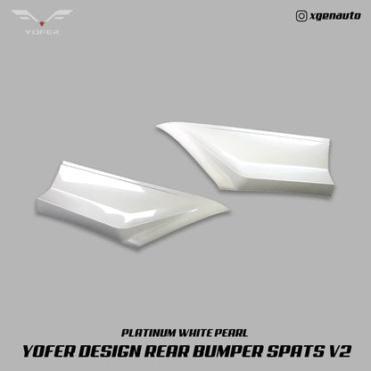 [ACCORD X] YOFER DESIGN© REAR BUMPER SPATS V2