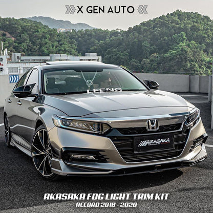 [ACCORD 2018 - 2020] AKASAKA© FOG LIGHT TRIM KIT - XGENAUTO