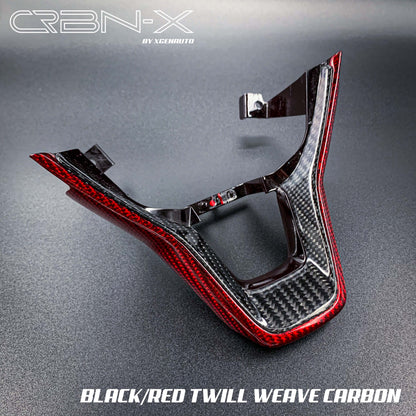 [ACCORD 2018 - 2022] CARBON FIBER LOWER STEERING WHEEL TRIM - XGENAUTO
