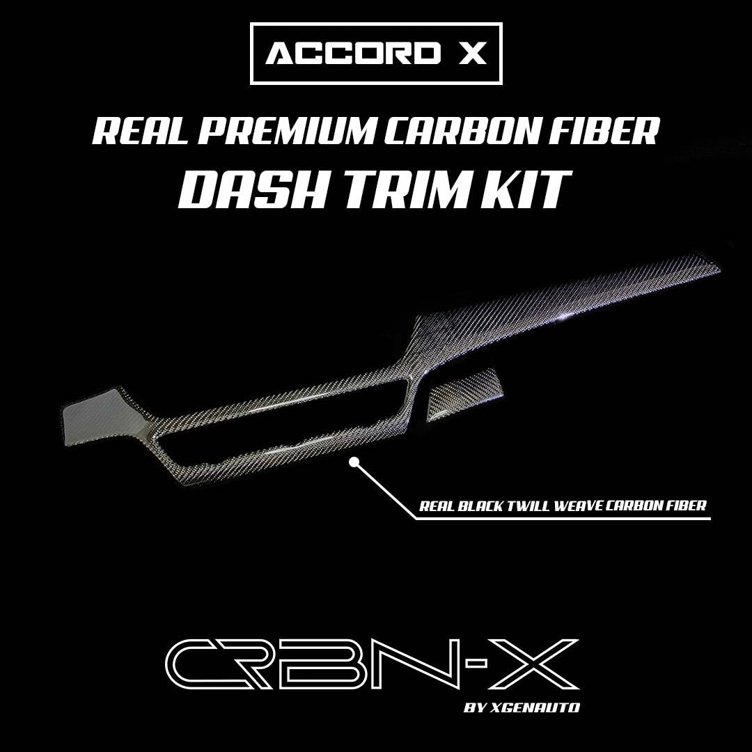 [ACCORD 2018 - 2022] REAL CARBON FIBER DASH TRIM KIT - XGENAUTO