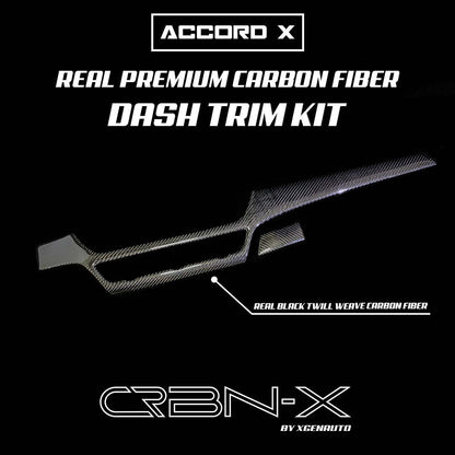 [ACCORD 2018 - 2022] REAL CARBON FIBER DASH TRIM KIT - XGENAUTO