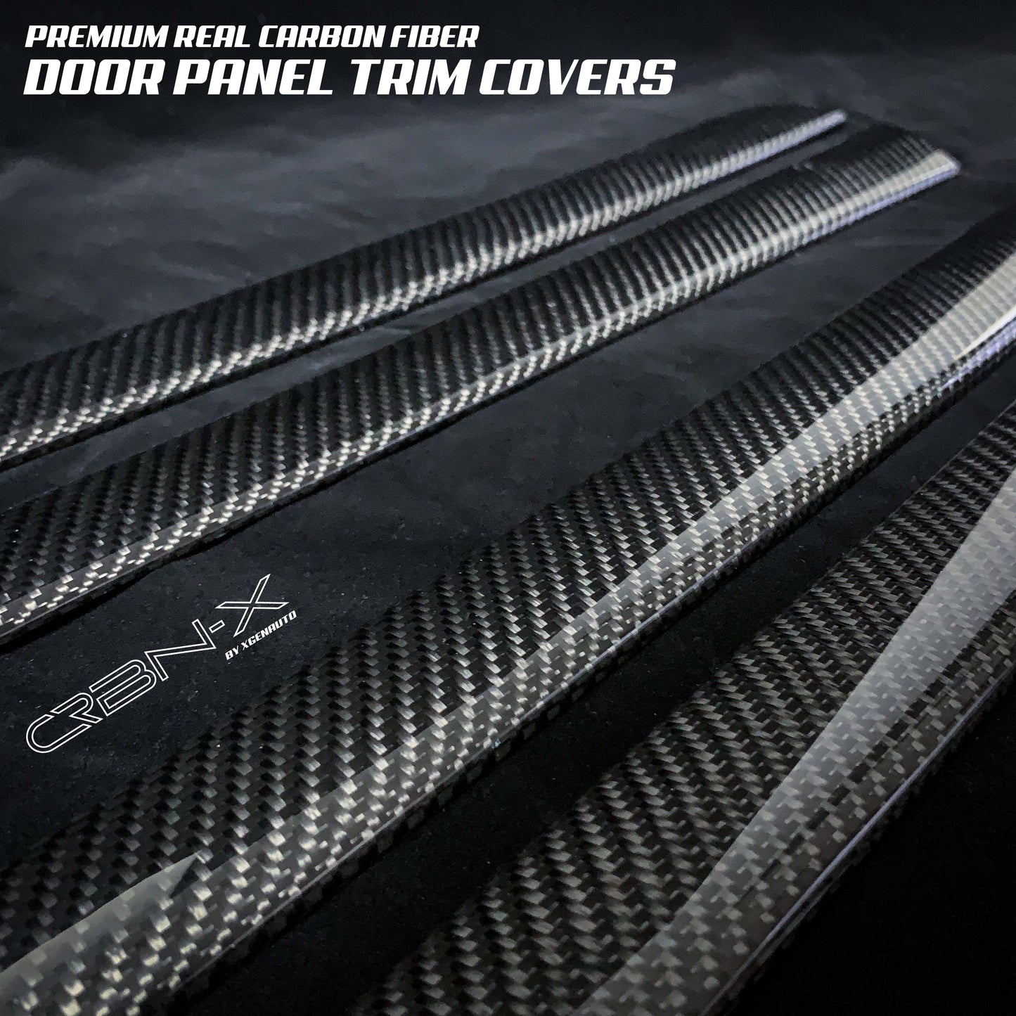 [ACCORD 2018 - 2022] REAL CARBON FIBER DOOR PANEL TRIMS - XGENAUTO