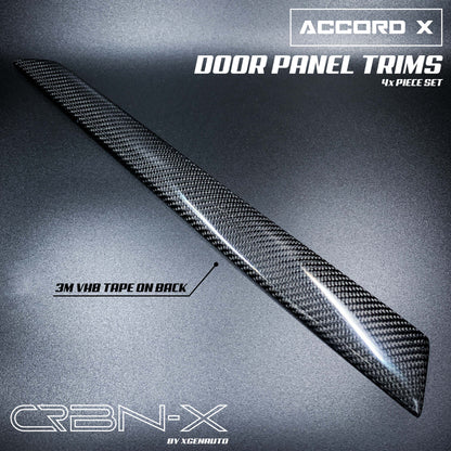 [ACCORD 2018 - 2022] REAL CARBON FIBER DOOR PANEL TRIMS - XGENAUTO