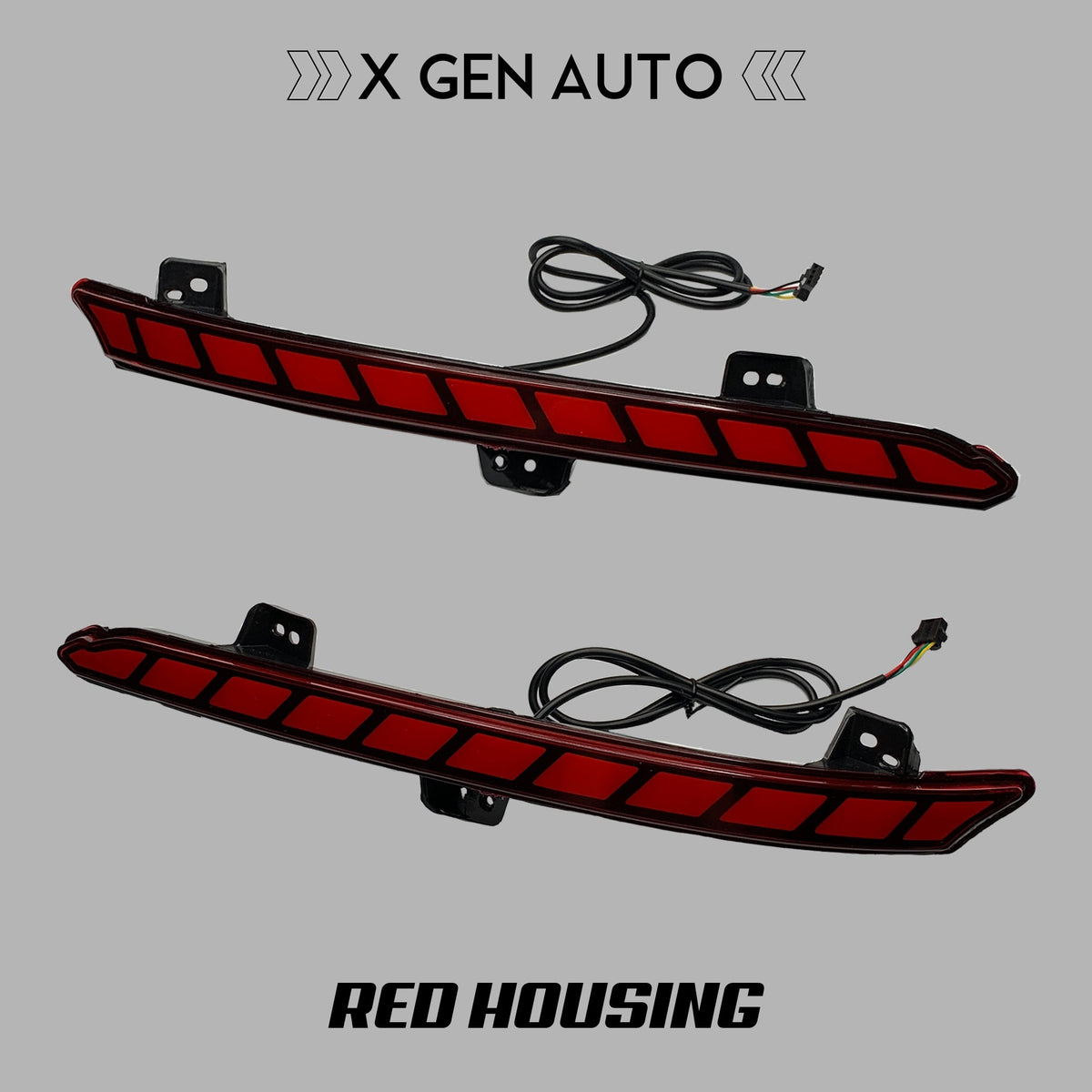 [ACCORD 2018 - 2022] V2 "RACE STYLE" LED BUMPER REFLECTORS - XGENAUTO