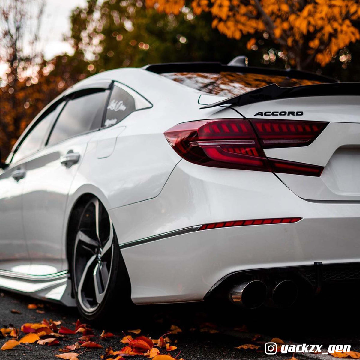 [ACCORD 2018 - 2022] V4 "AUDI STYLE" FULL LED TAIL LIGHTS - XGENAUTO