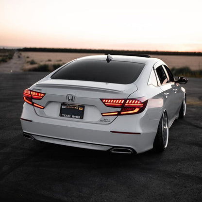 [ACCORD 2018 - 2022] V4 "AUDI STYLE" FULL LED TAIL LIGHTS - XGENAUTO