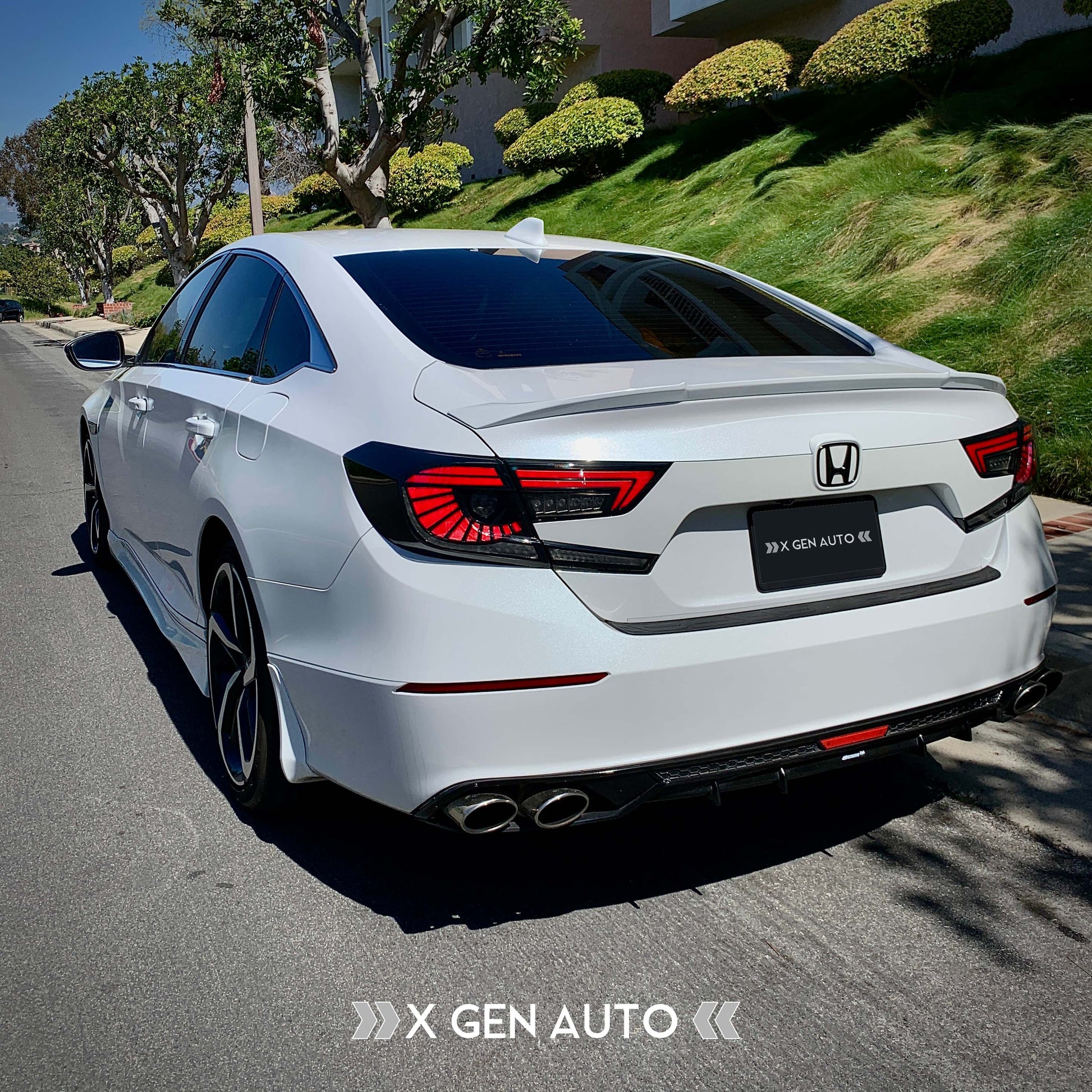 [ACCORD 2018 - 2022] V6 "EAGLE EYE" FULL LED TAIL LIGHTS - XGENAUTO