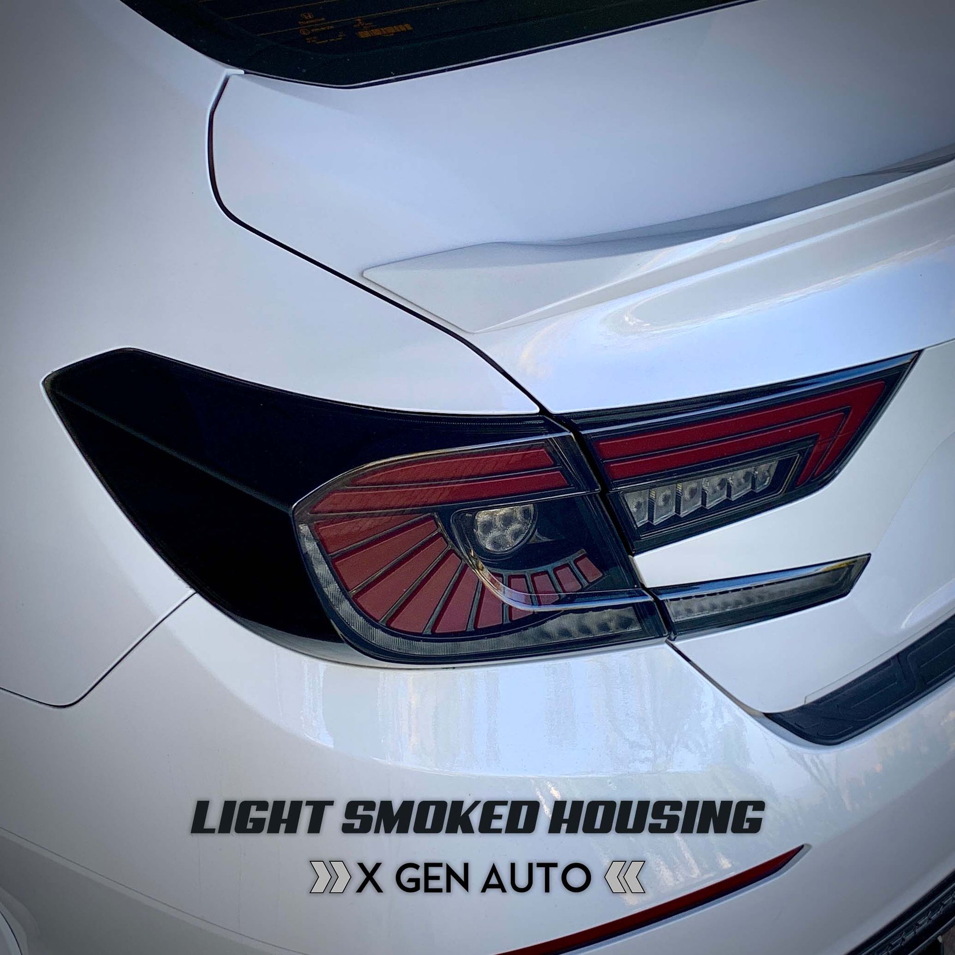 [ACCORD 2018 - 2022] V6 "EAGLE EYE" FULL LED TAIL LIGHTS - XGENAUTO