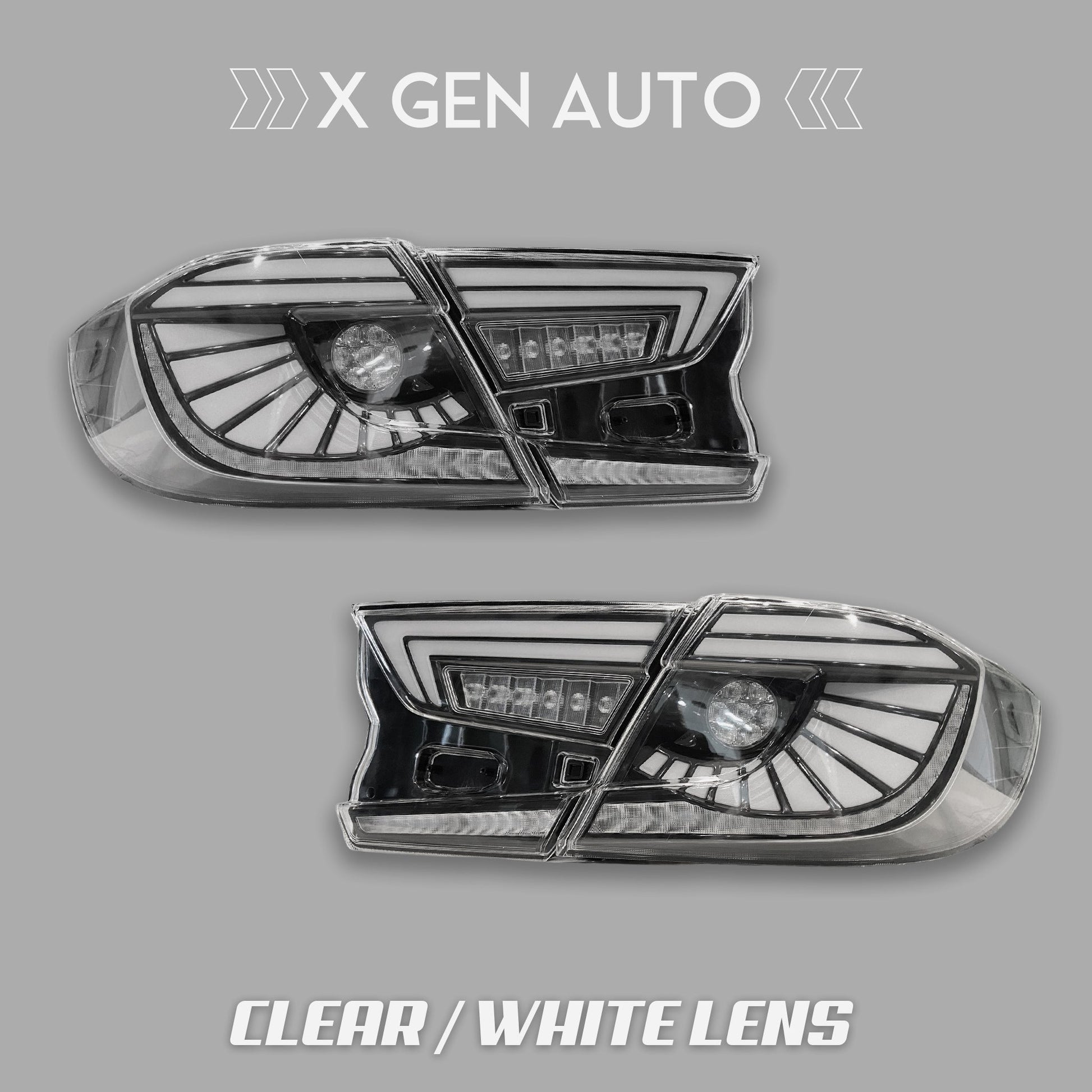 [ACCORD 2018 - 2022] V6 "EAGLE EYE" FULL LED TAIL LIGHTS - XGENAUTO