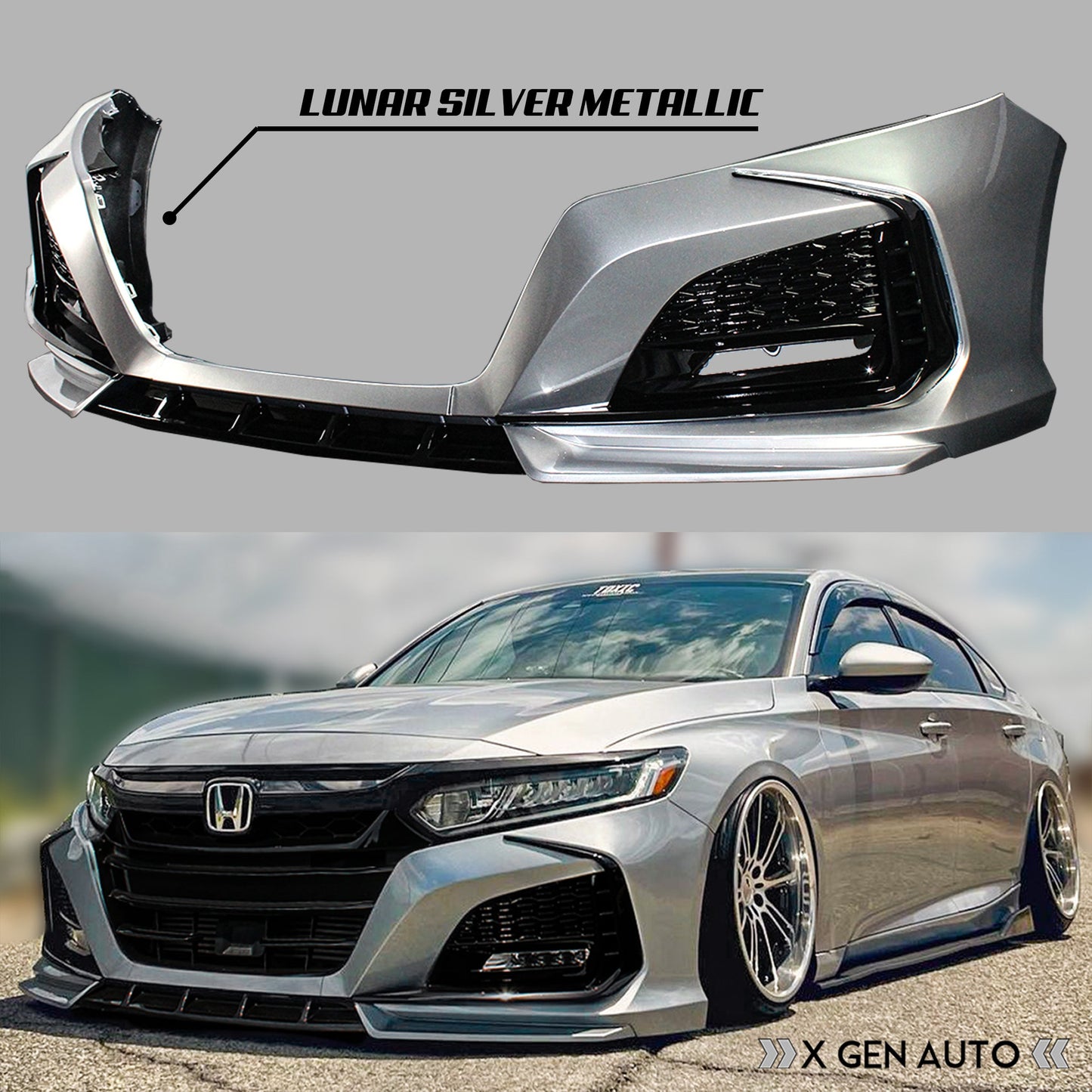 [ACCORD 2018 - 2022] YOFER DESIGN© 3 PIECE FRONT BUMPER KIT - XGENAUTO
