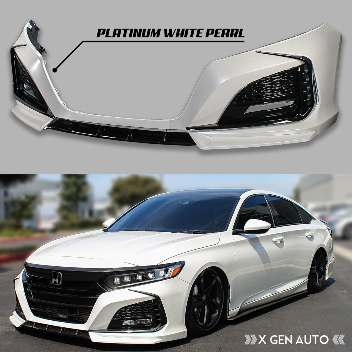 [ACCORD 2018 - 2022] YOFER DESIGN© 3 PIECE FRONT BUMPER KIT - XGENAUTO