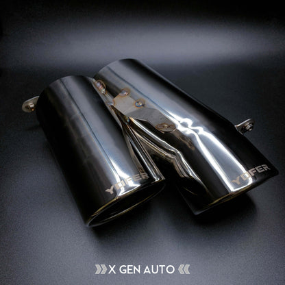 [ACCORD 2018 - 2022] YOFER DESIGN© QUAD EXHAUST TIPS SET - XGENAUTO