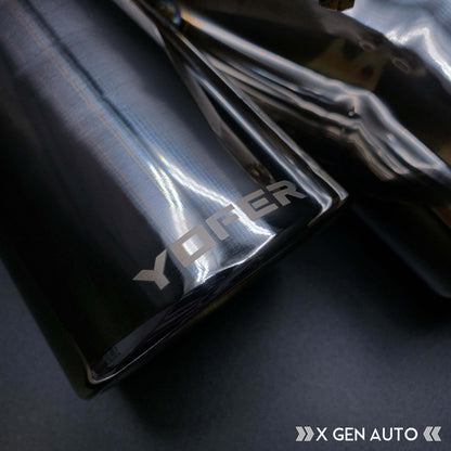 [ACCORD 2018 - 2022] YOFER DESIGN© QUAD EXHAUST TIPS SET - XGENAUTO