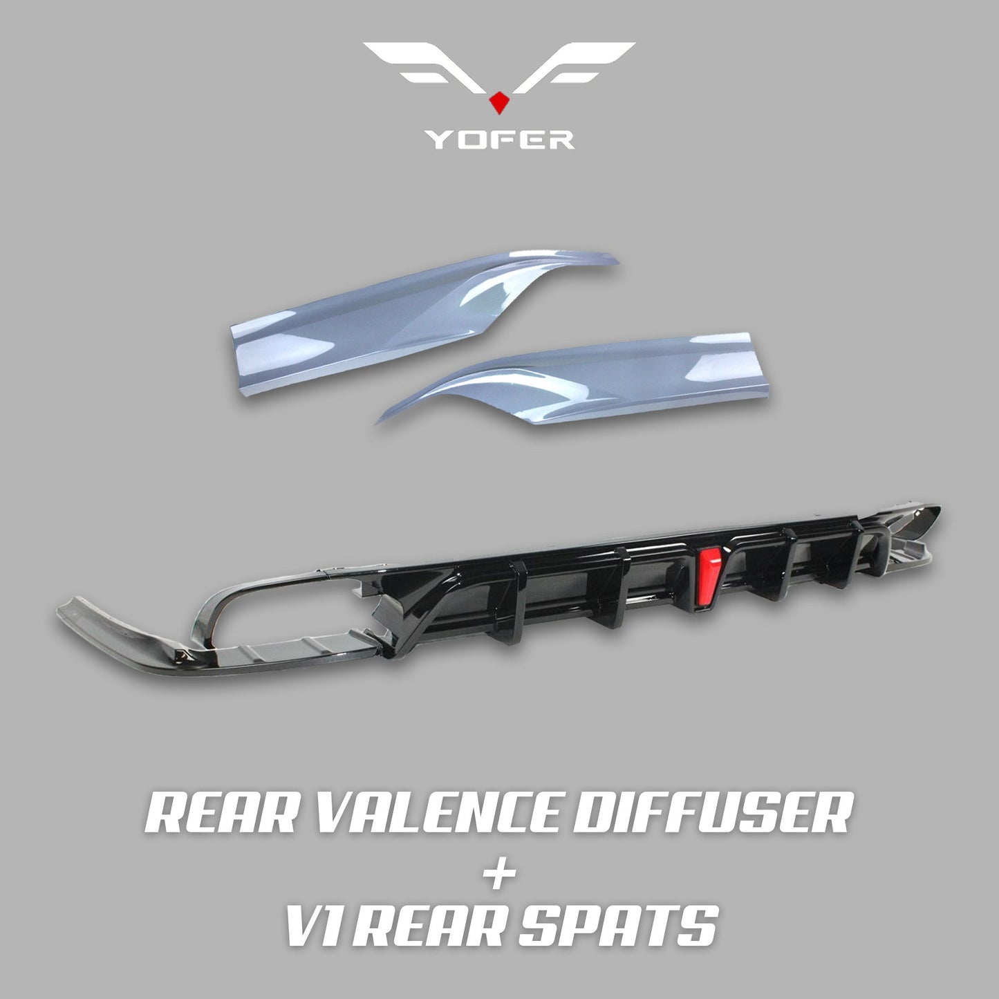 [ACCORD 2018 - 2022] YOFER DESIGN© REAR VALENCE LED DIFFUSER V2 - XGENAUTO