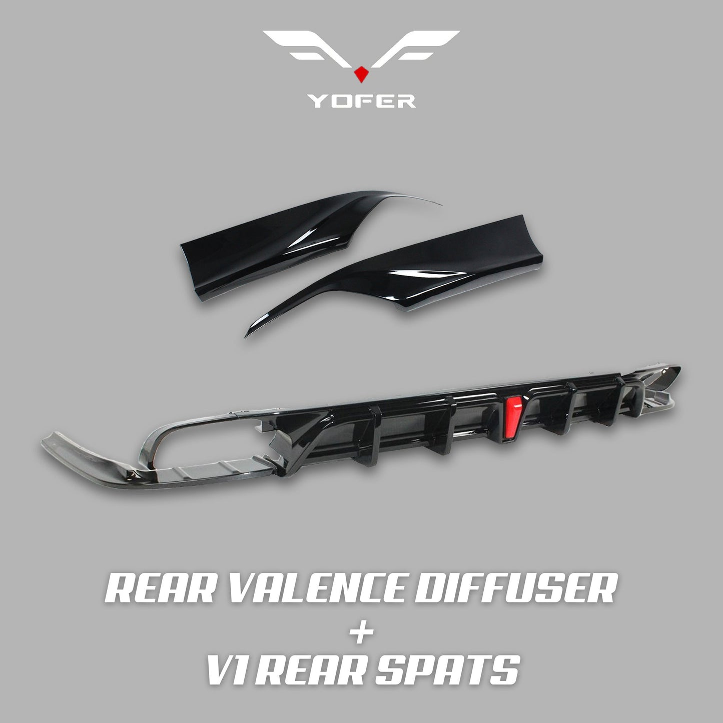 [ACCORD 2018 - 2022] YOFER DESIGN© REAR VALENCE LED DIFFUSER V2 - XGENAUTO