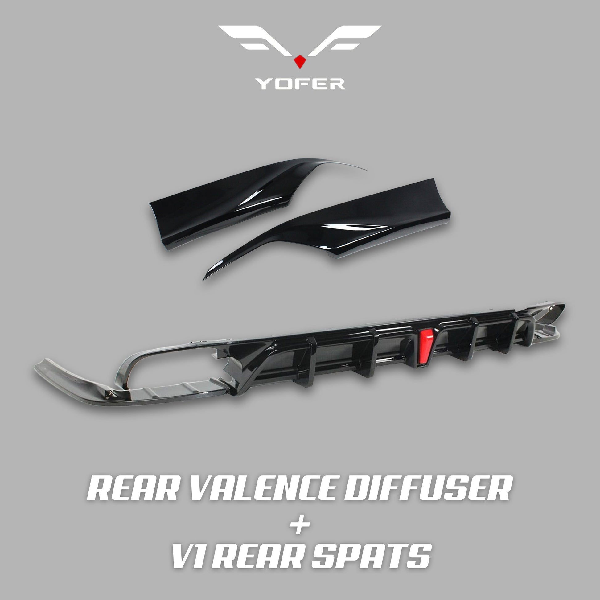 [ACCORD 2018 - 2022] YOFER DESIGN© REAR VALENCE LED DIFFUSER V2 - XGENAUTO