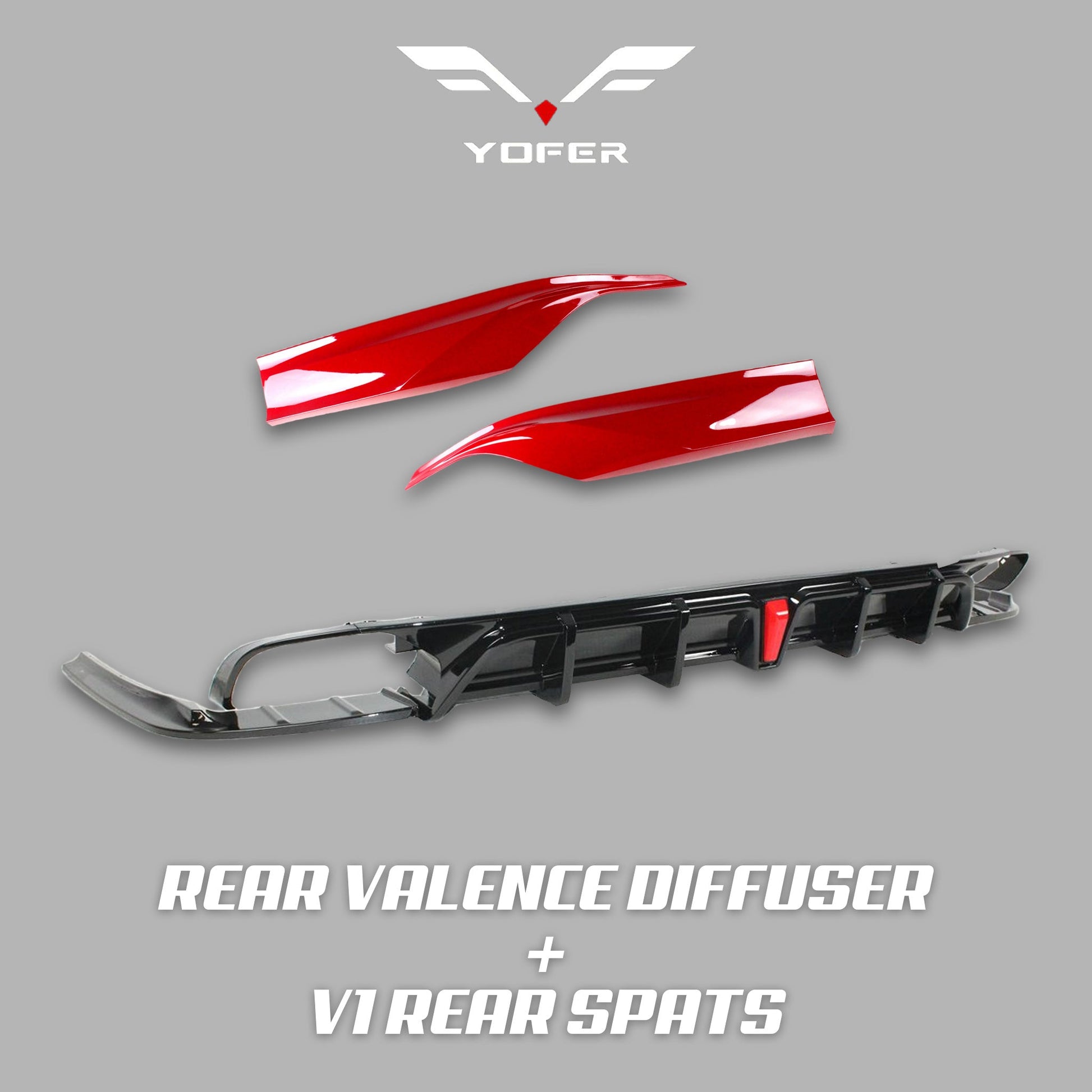 [ACCORD 2018 - 2022] YOFER DESIGN© REAR VALENCE LED DIFFUSER V2 - XGENAUTO