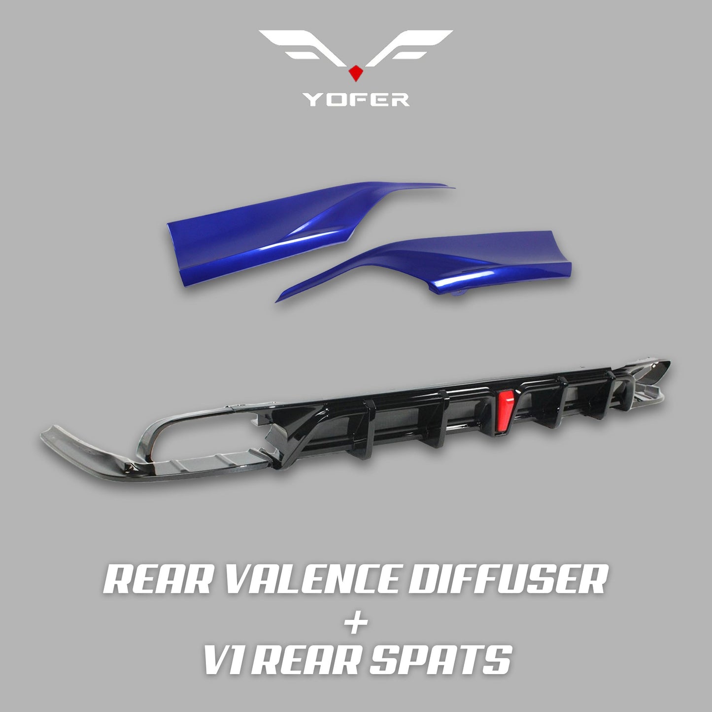 [ACCORD 2018 - 2022] YOFER DESIGN© REAR VALENCE LED DIFFUSER V2 - XGENAUTO