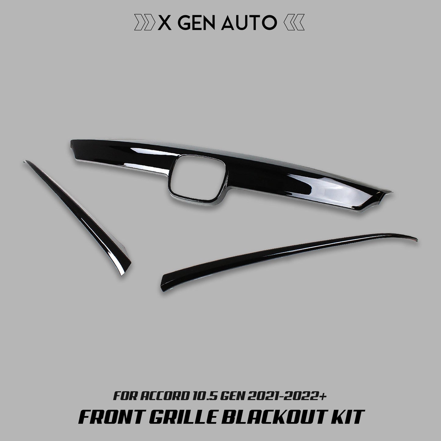 [ACCORD 2021 - 2022] BLACKOUT FRONT GRILLE KIT - XGENAUTO