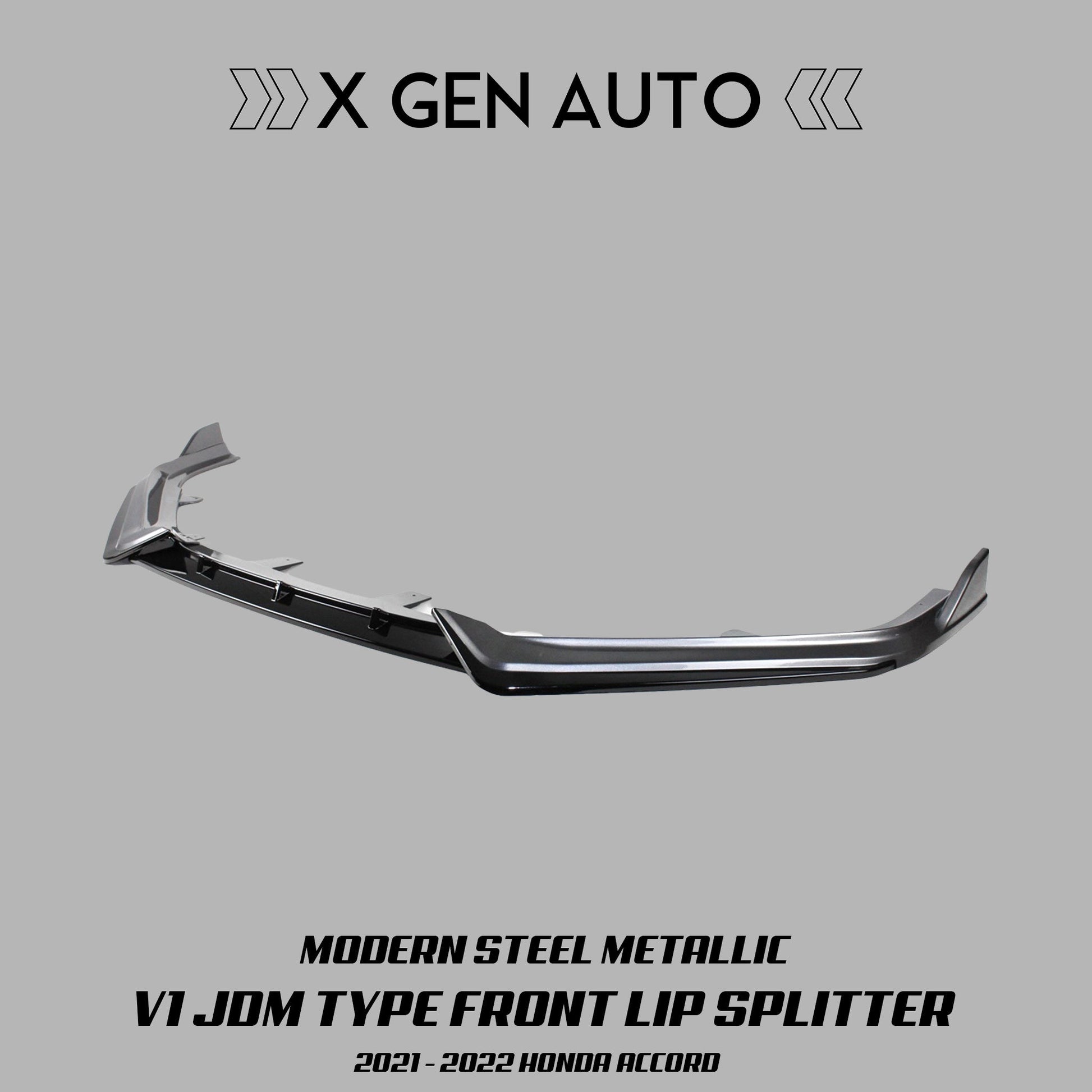 [ACCORD 2021 - 2022] V1 JDM STYLE FRONT SPLITTER - XGENAUTO
