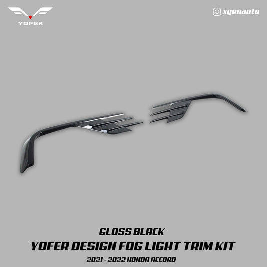 [ACCORD 2021 - 2022] YOFER DESIGN© FOG LIGHT TRIM KIT - XGENAUTO