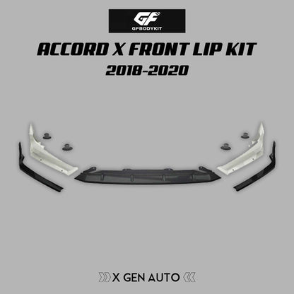 [ACCORD X 2018 - 2020] GF BODYKIT© FRONT LIP - XGENAUTO