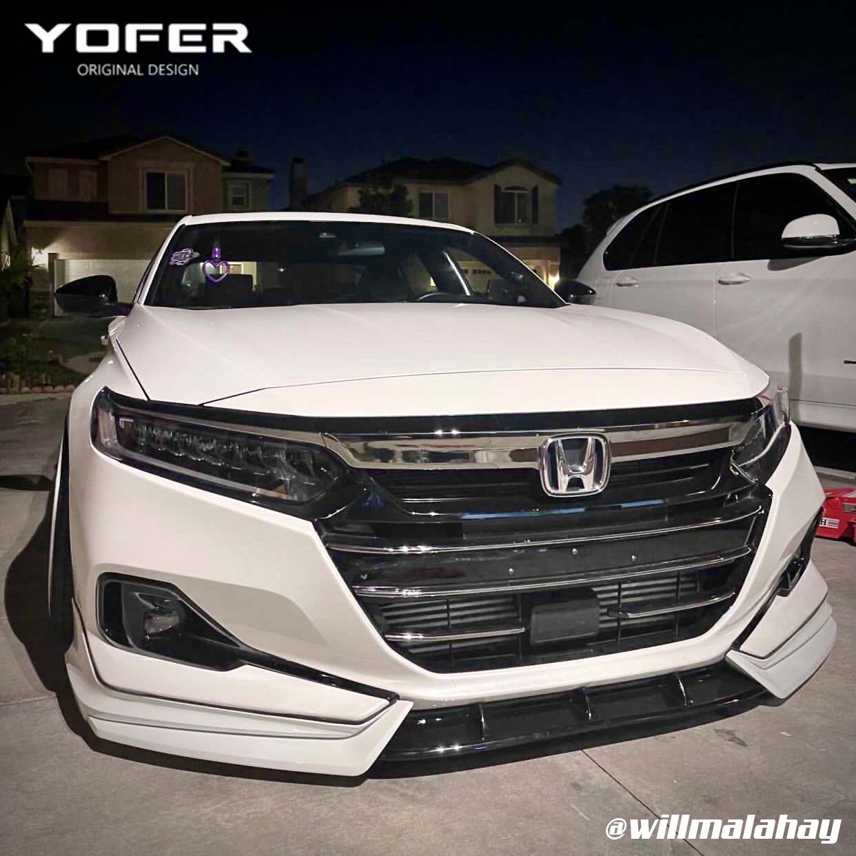 [ACCORD X 2021 - 2022] YOFER DESIGN© FRONT LIP KIT - XGENAUTO