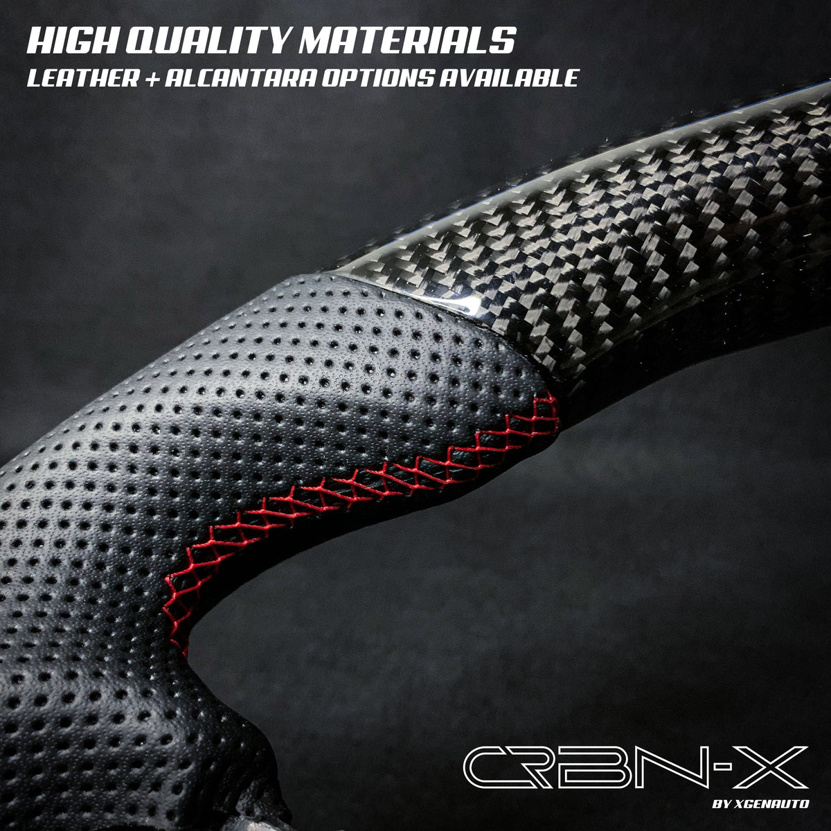 [ACCORD X] BUILD YOUR OWN: PREMIUM CARBON FIBER STEERING WHEEL - XGENAUTO