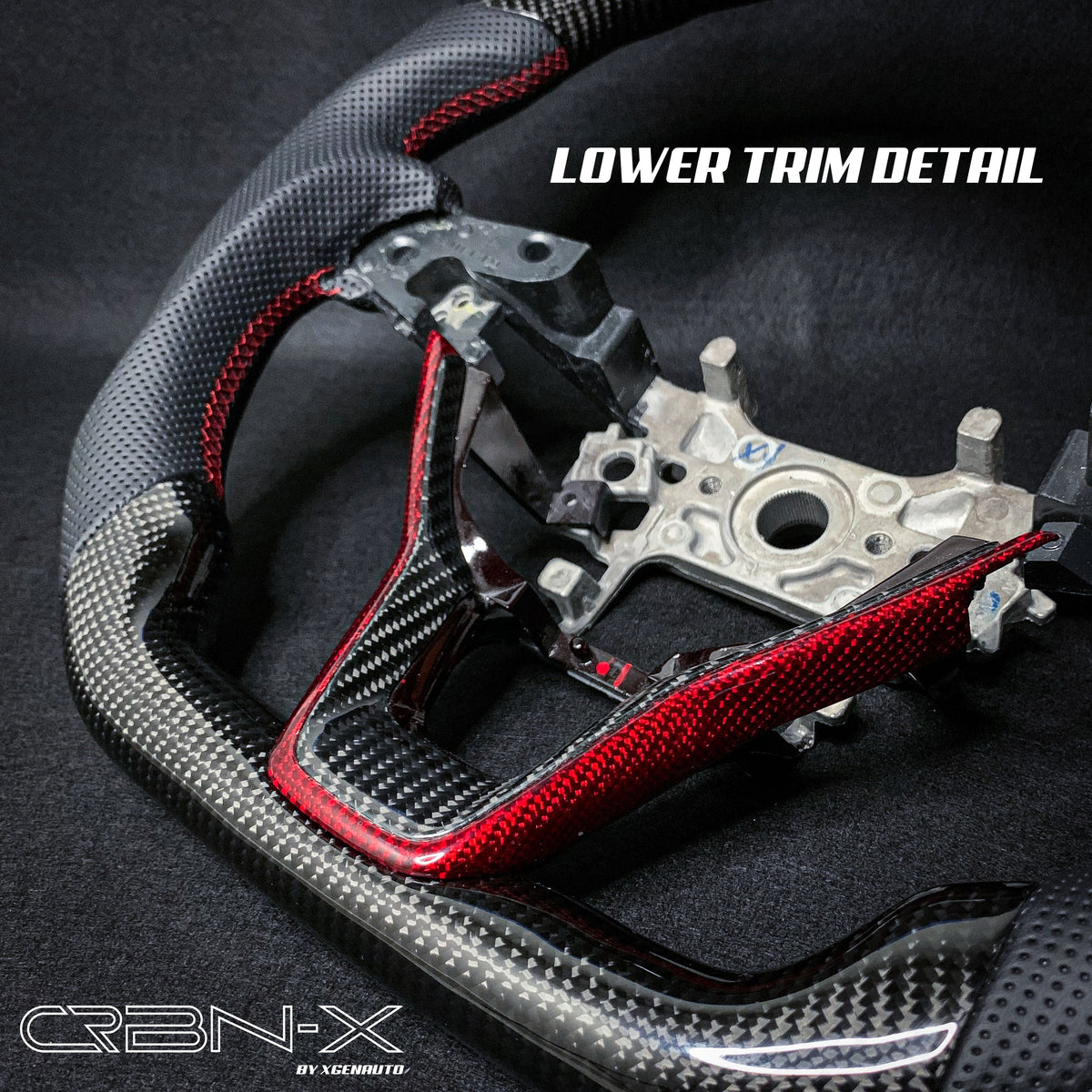 [ACCORD X] BUILD YOUR OWN: PREMIUM CARBON FIBER STEERING WHEEL - XGENAUTO