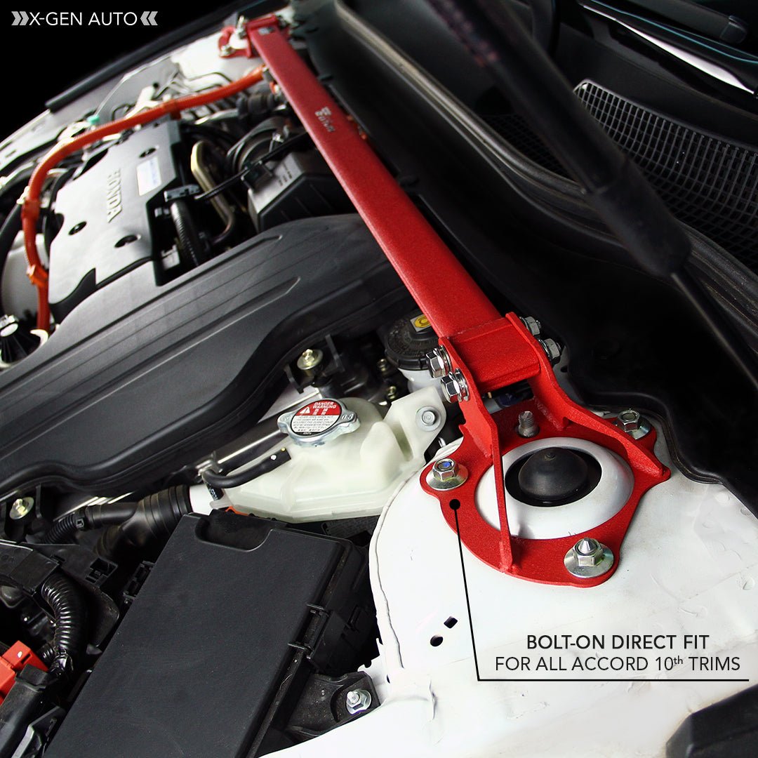 [ACCORD X] FRONT STRUT TOWER BRACE BAR - XGENAUTO