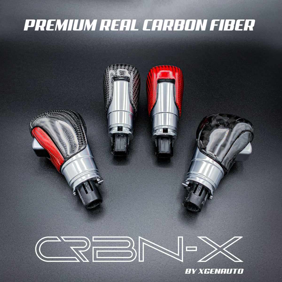 [ACCORD X] PREMIUM CARBON FIBER SHIFTER - XGENAUTO