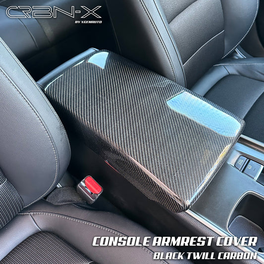 [ACCORD X] REAL CARBON FIBER ARMREST COVER - XGENAUTO
