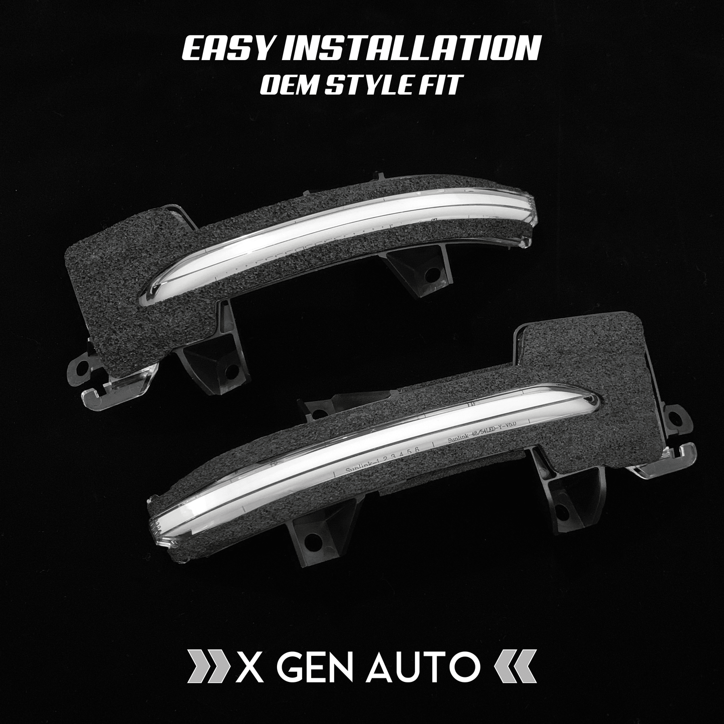 [ACCORD X] SEQUENTIAL LED MIRROR SIGNALS - XGENAUTO