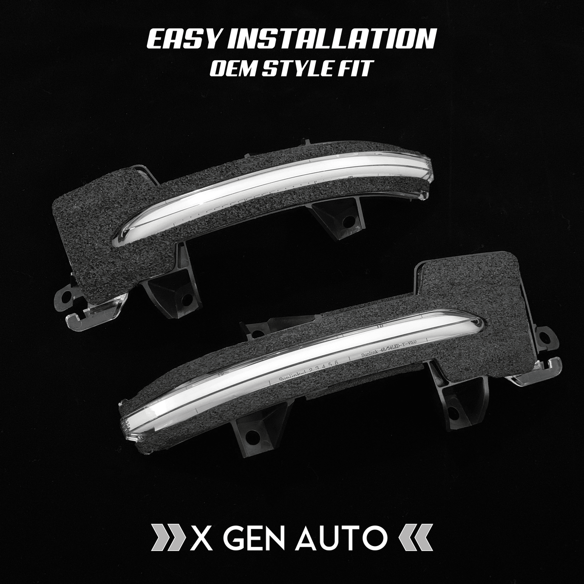[ACCORD X] SEQUENTIAL LED MIRROR SIGNALS - XGENAUTO
