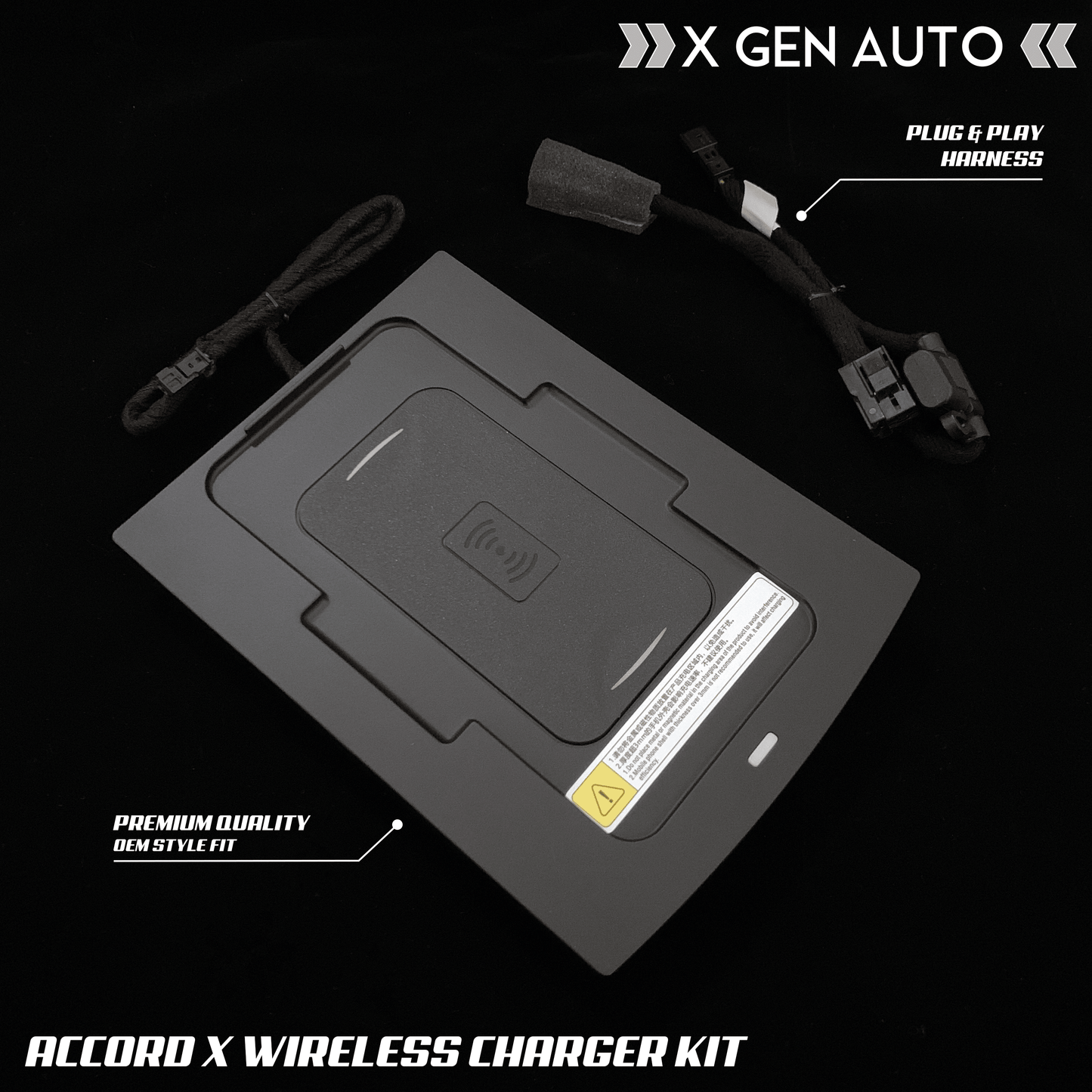 [ACCORD X] WIRELESS CHARGER KIT - XGENAUTO