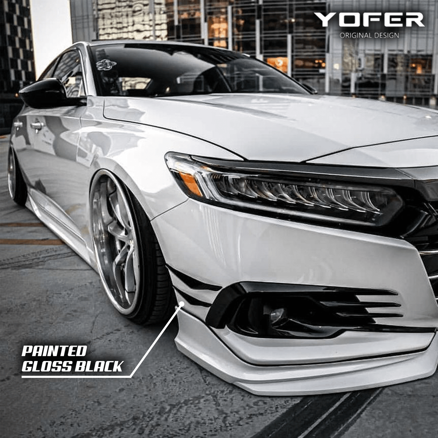 [ACCORD X] YOFER DESIGN© CANARD AERO KIT - XGENAUTO