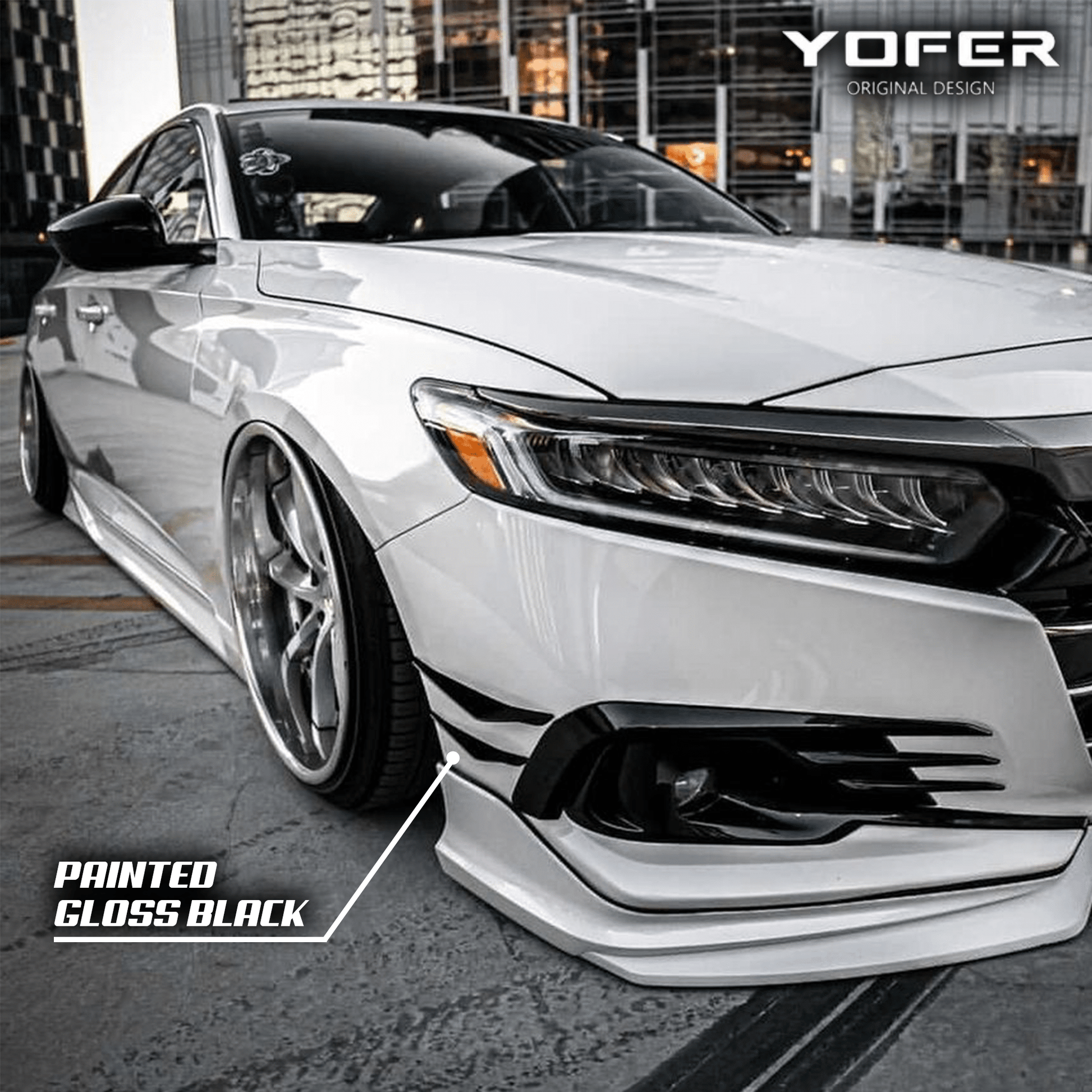 [ACCORD X] YOFER DESIGN© CANARD AERO KIT - XGENAUTO