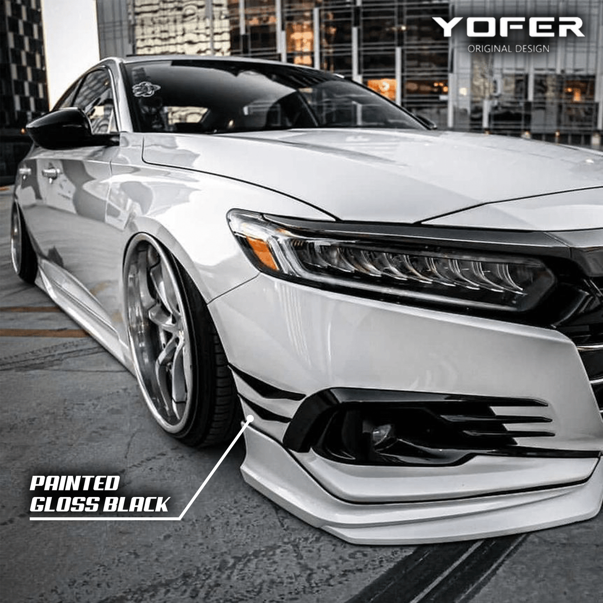 [ACCORD X] YOFER DESIGN© CANARD AERO KIT - XGENAUTO