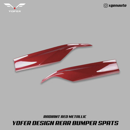 [ACCORD X] YOFER DESIGN© REAR BUMPER SPATS V1 - XGENAUTO