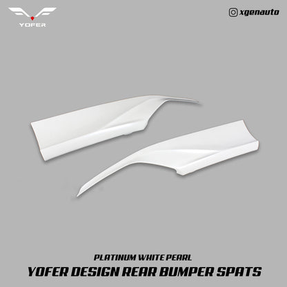 [ACCORD X] YOFER DESIGN© REAR BUMPER SPATS V1 - XGENAUTO