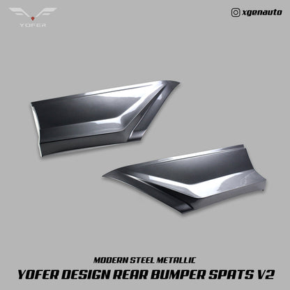 [ACCORD X] YOFER DESIGN© REAR BUMPER SPATS V2 - XGENAUTO